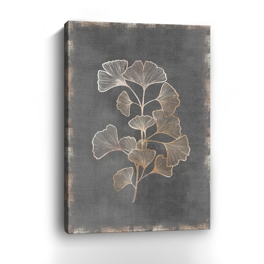 Lumaprints Gilded Botanical II Canvas Wall Art